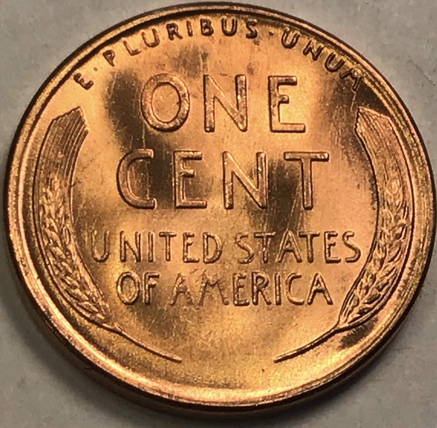 1947 S Lincoln Wheat Cent BU MS Red Penny Seller Mint State