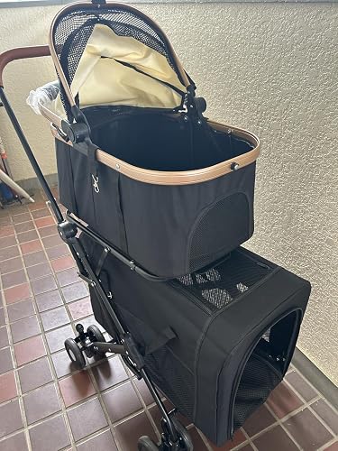 Amazon.co.jp: 【Amazon.co.jp限定】Bolinkerペットカート 2段 分離型