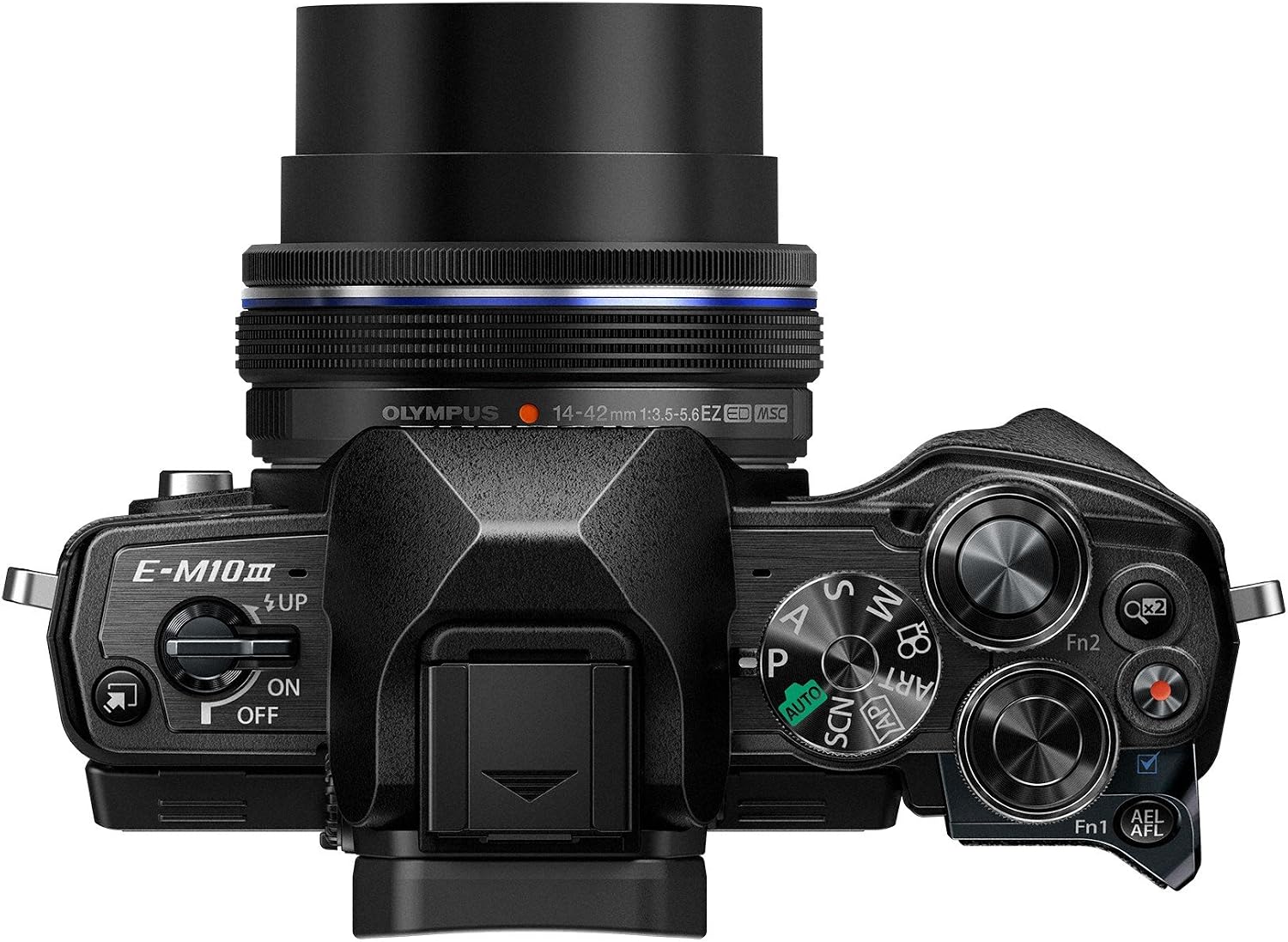 Blасk Frіdау - 40% оƒƒ Olympus OM-D E-M10 Mark III Camera Kit with 14-42mm EZ Lens (Black), Camera Bag & Memory Card, Wi-Fi Enabled, 4K Video, US Only
