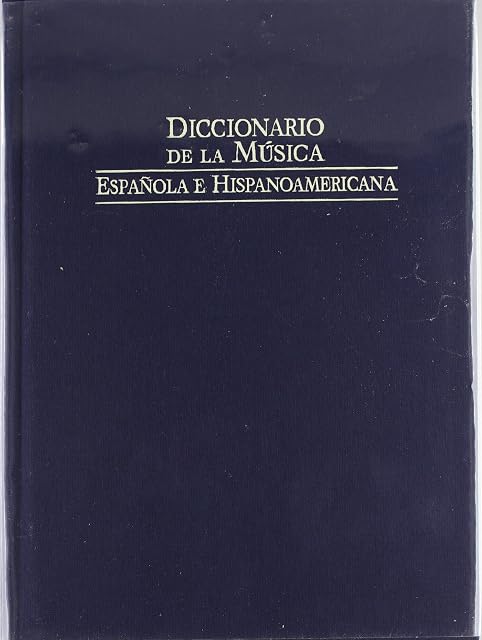 Portada de Diccionario de la musica española e iberoamericana 1