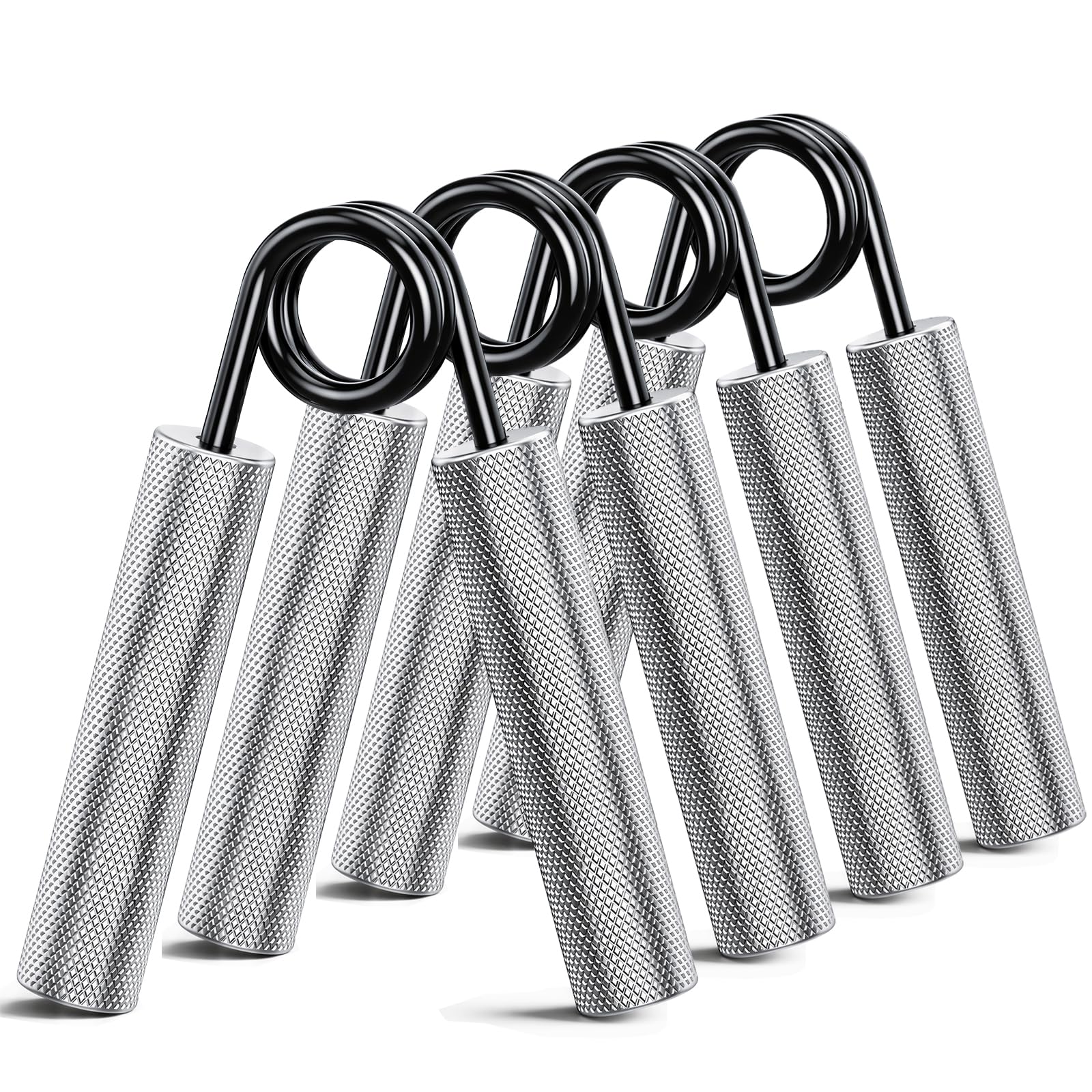 Amazon.com: ZEAGUS Grip Strength Trainer 4 Pack,50LB-200LB Metal
