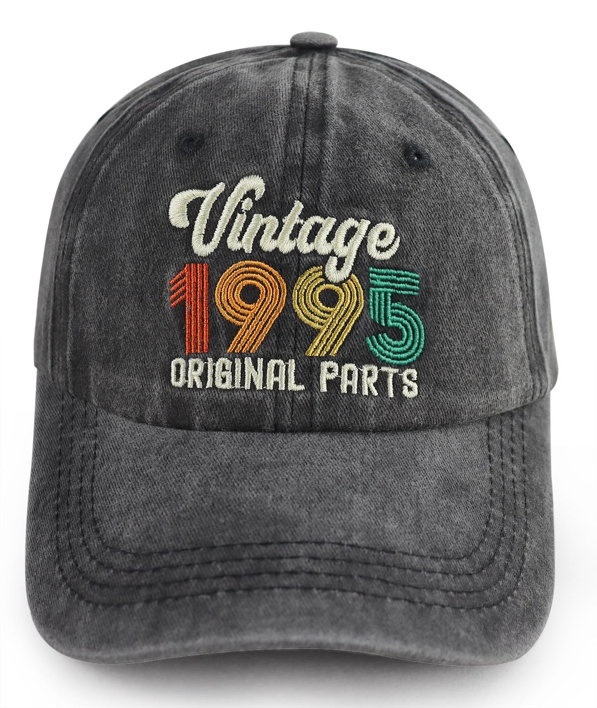 Gomthrpc 30th Birthday Decorations for Women Men, Turning 30 Years Old Party Supplies Baseball Cap, Adjustable Embroidered Vintage 1995 Hat Original Parts