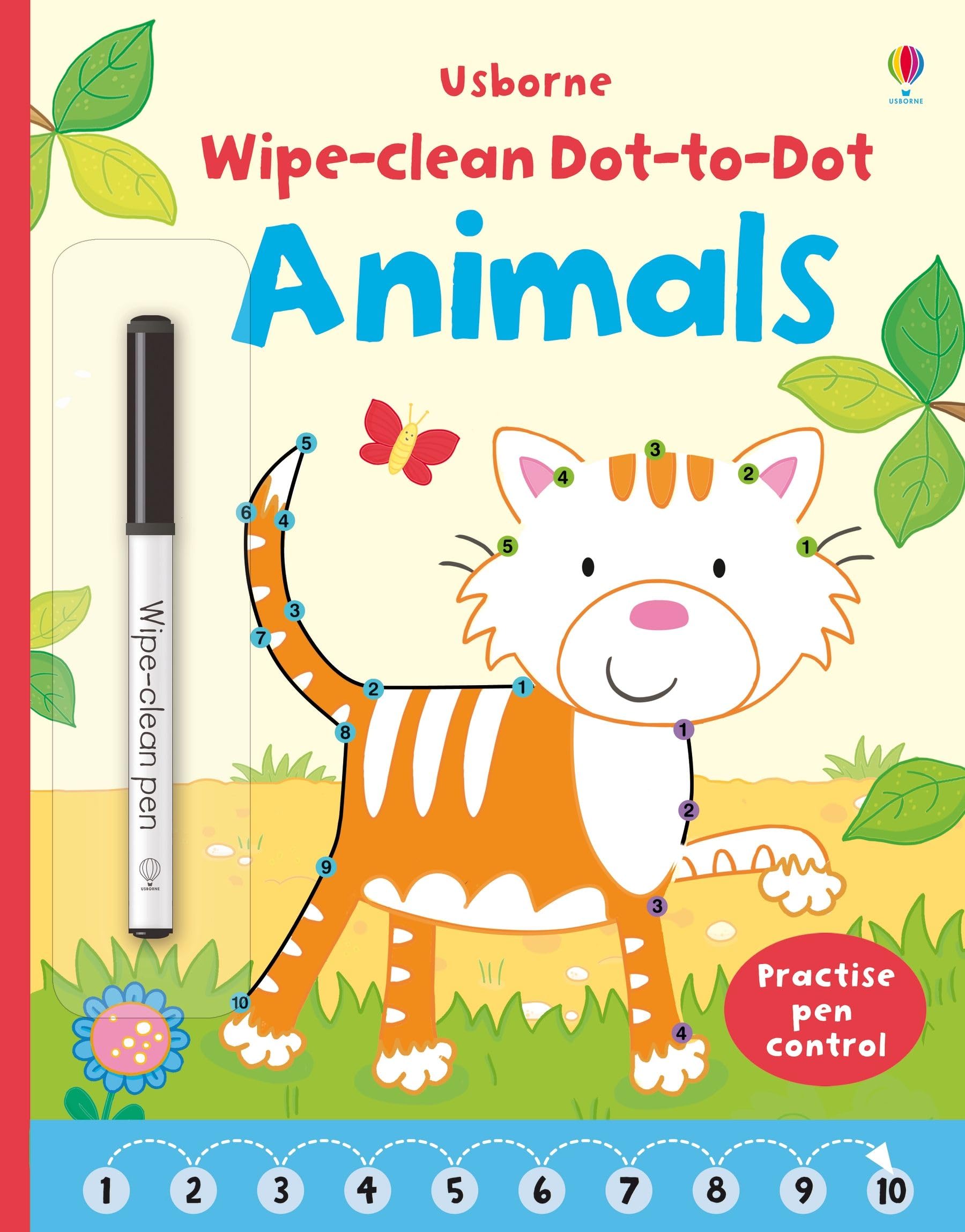 Wipe-Clean Dot-to-Dot Animals: 1
