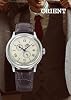 Orient ORIENT Bambino automatic winding wristwatch, mechanical, automatic, green, Classic