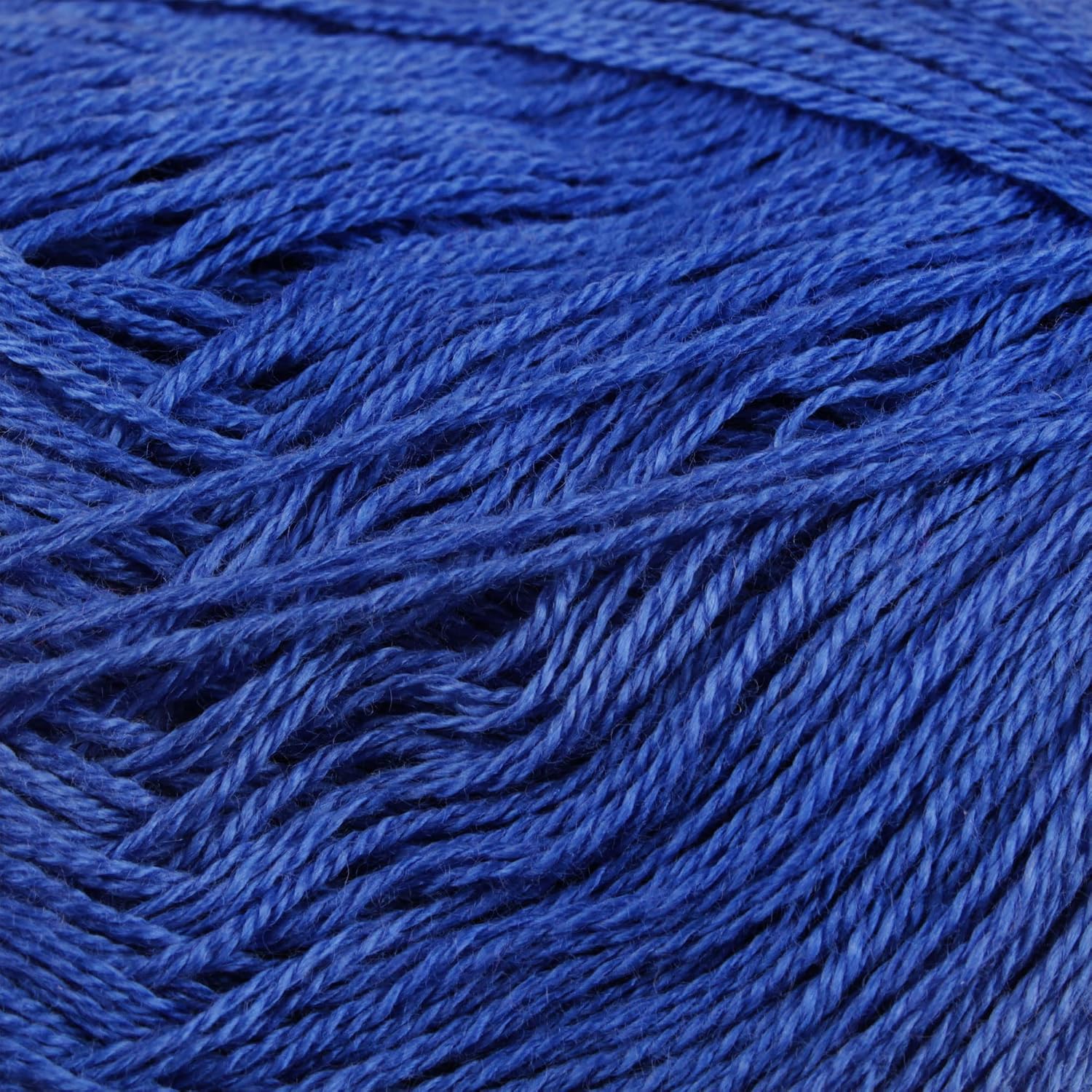 JubileeYarn Baby Soft Bamboo Cotton Yarn - 50g/Skein - Dynasty Blue - 4 Skeins, 3208 Dynasty Blue - Image 3