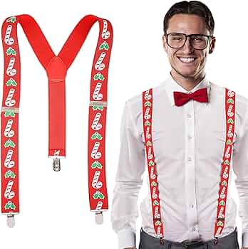 Set Bretelle Uomo JEMYGINS Con Cravatta E Papillon - Larghezza 3.5 Cm, 6 Fermagli, Seta, Con Scatola Regalo - Foto 2