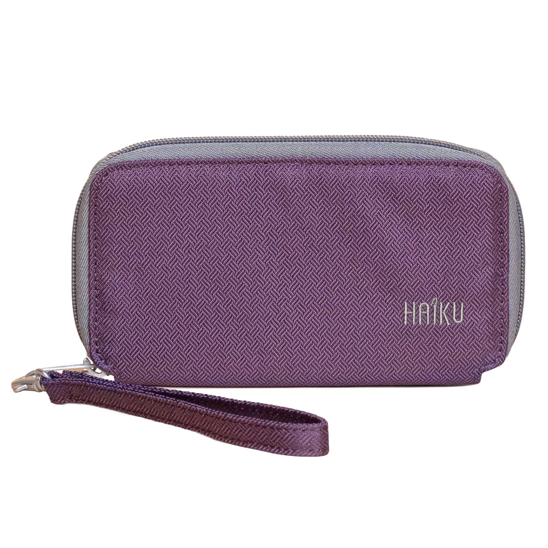 HAIKU Intrepid Wristlet, Clutch Wallet, Zip Around RFID-Blocking Credit Card and ID Holder, Hand Purse