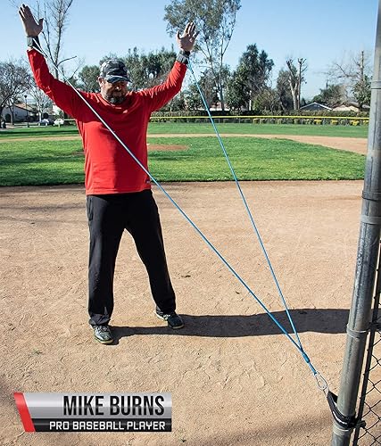 Miniatura 8 de PowerNet Arm Care Bands  Baseball Softball Strength and Conditioning PowerBands  Rehab Throwing Injuries  Perfect for Pitching Warm Up Exercises