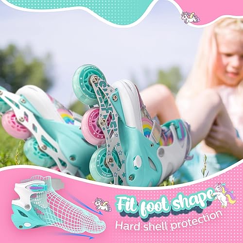 Miniatura 5 de Rainbow Unicorn Patines y Patines en Línea