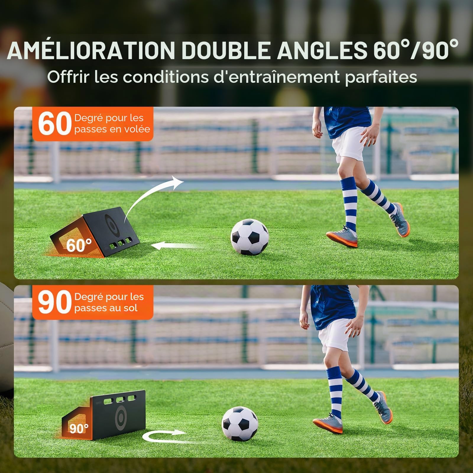VEVOR Planche de Rebond de Football