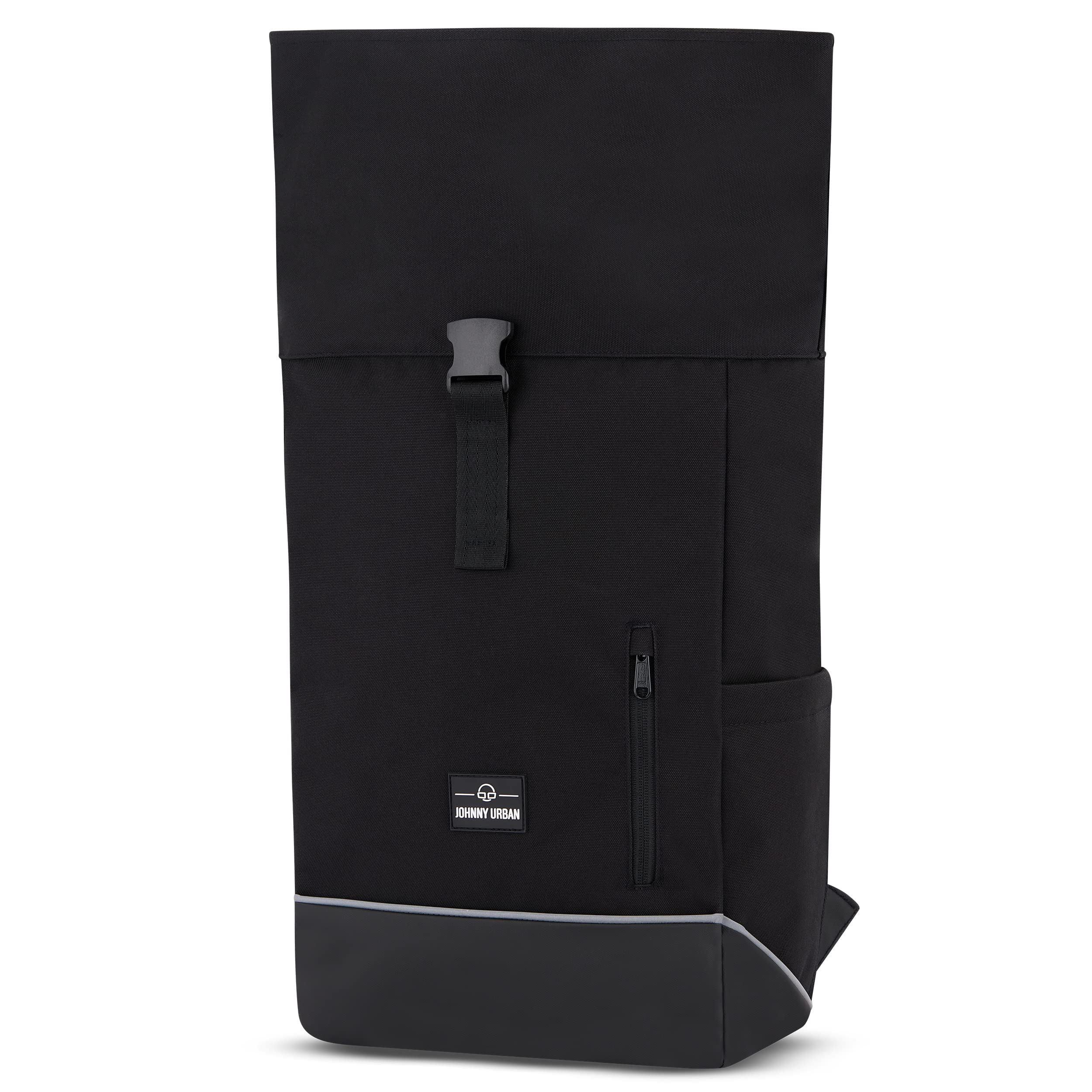 Johnny Urban Borsa per Bicicletta - Robin Medium Bike - 2 in 1 Borse Posteriori Bici Zaino Roll Top con Scomparto per Laptop da 16 Pollici - Accessori Cestino - Impermeabile
