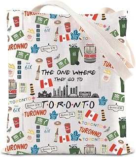 Toronto Canada Trip Makeup Bag Toronto Souvenirs Gift Toronto Canadian Travel Bag Toronto Vocation Gifts Toronto Honeymoon Gift (Toronto tote)