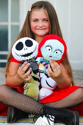 Wondapop Disney The Nightmare Before Christmas - Figura de felpa de 8 pulgadas, decoración interior del hogar y decoración de Halloween