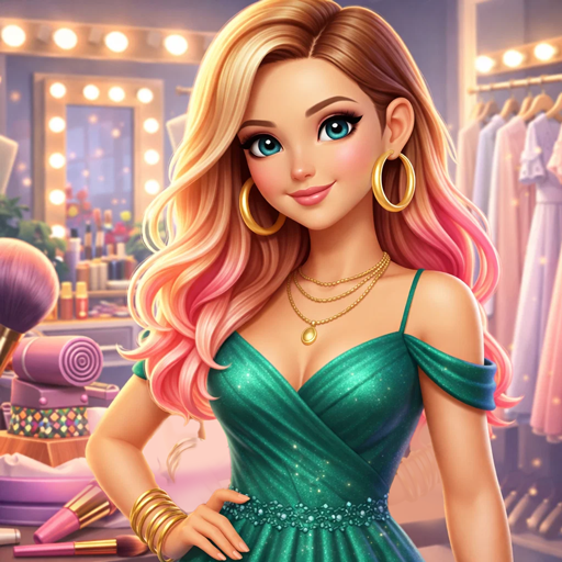 Fashion Queen Spa Makeup and Dress Up Supermodel Makeover