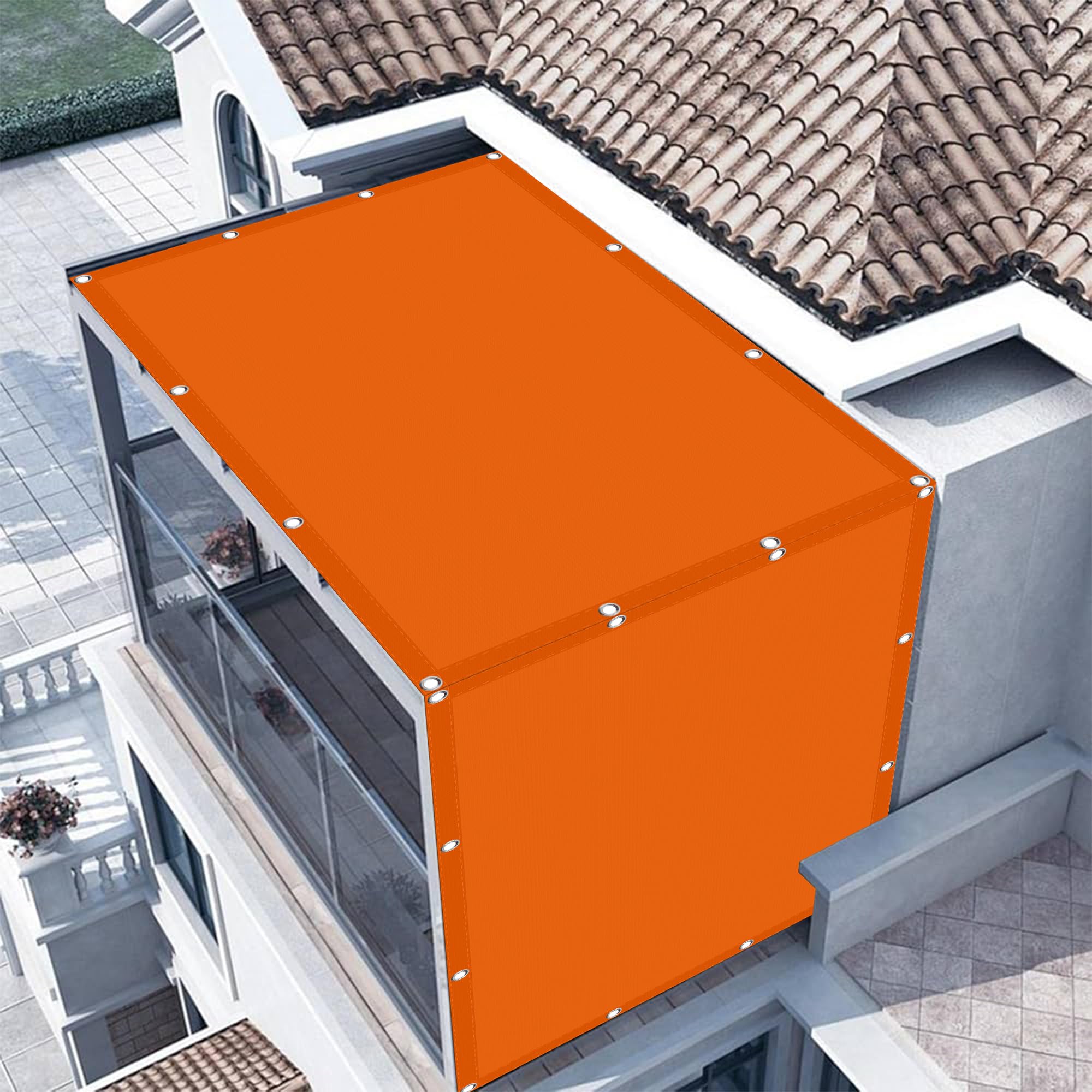 Voile ombrage anti-UV pour éliminer la chaleur étouffante du balcon
