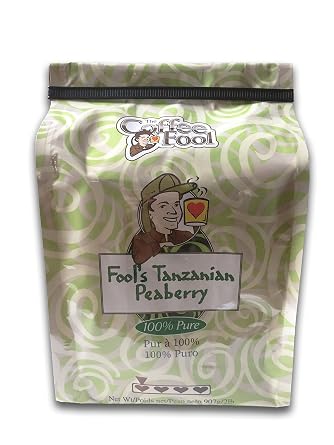 Coffee Fools Tanzanian Peaberry, 2 Pound Perk