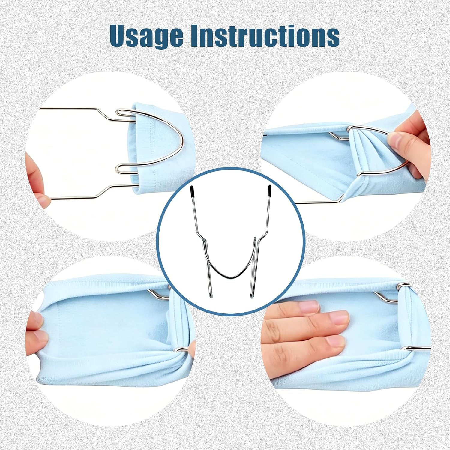 2PCS Easy Sock Aids Hooping Station Replacement for Embroidery Machine 1*Adults and 1*Kids
