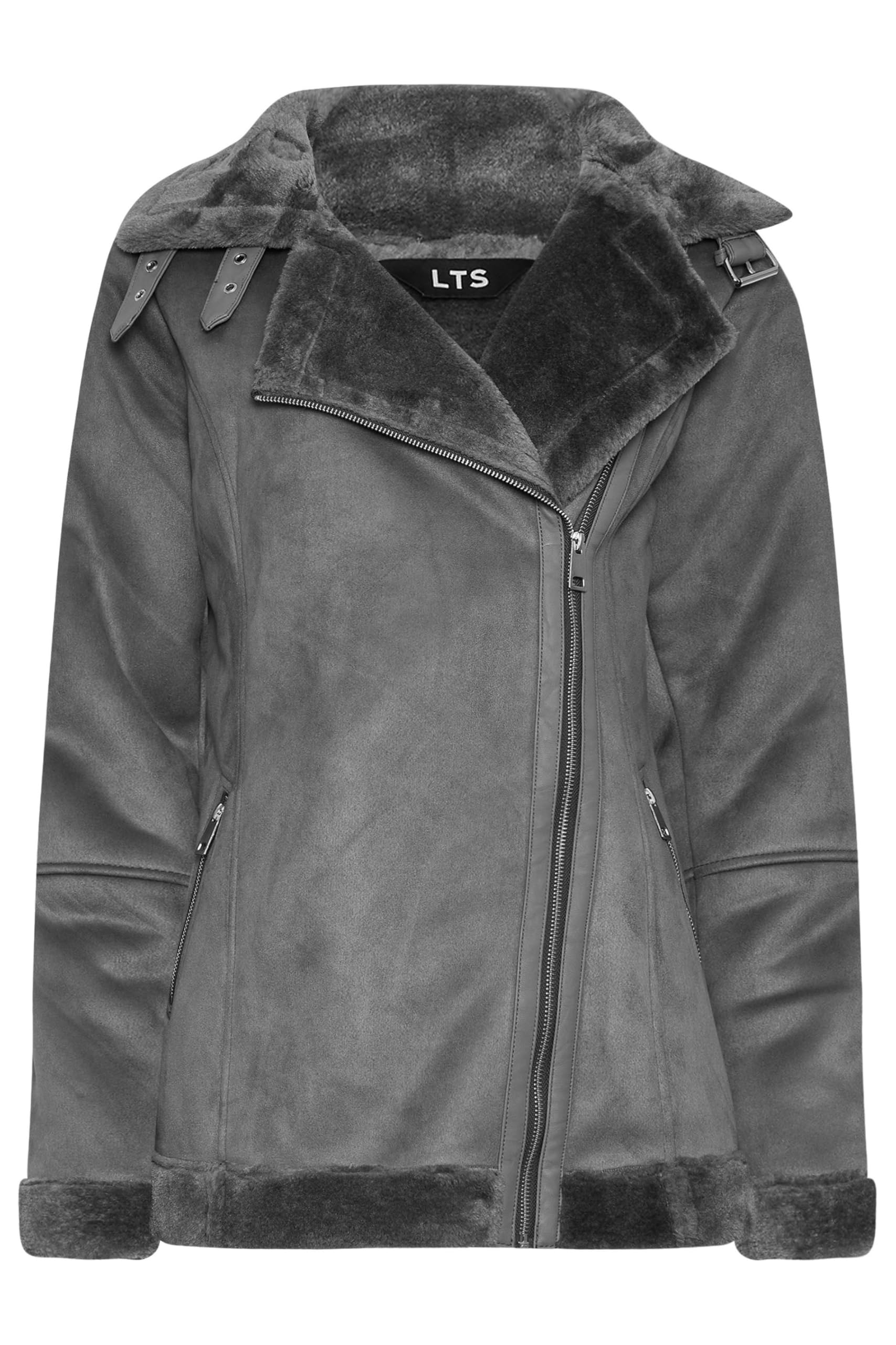 Long Tall Sally - LTS Tall Jacket - Womens Grey