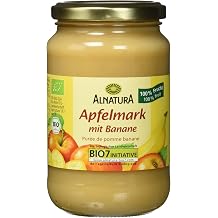 alnatura organic apple paste with banana vegan 360 g