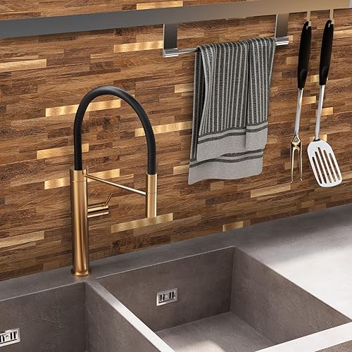 Miniatura 7 de Azulejos adhesivos para salpicaduras de 10 hojas, azulejos para cocina, baño, lavandería, cámper, chimenea.