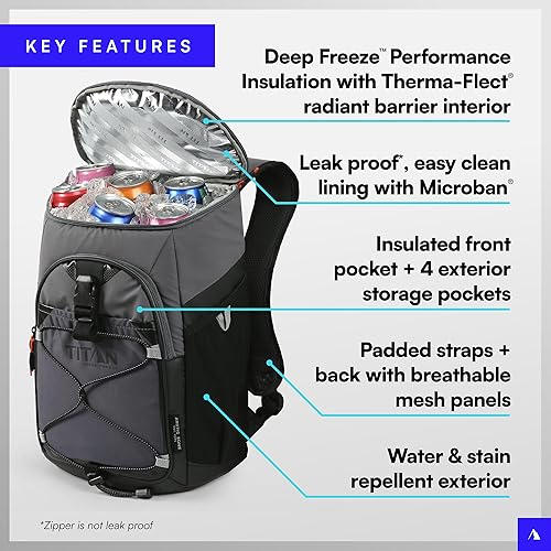 Miniatura 2 de Arctic Zone Titan Deep Freeze - Mochila enfriadora para 24 latas