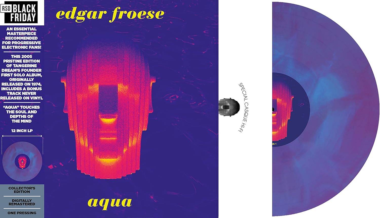 Aqua (RSD Black Friday 2022) por Edgar Froese — capa do álbum