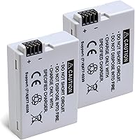 Vista 1 de BM Premium Paquete de 2 baterías LP-E8 para cámara digital Canon EOS Rebel T2i, T3i, T4i, T5i, EOS 550D, EOS 600D, EOS 650D, EOS 700D DSLR