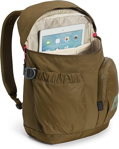 Miniatura 4 de THE NORTH FACE Mochila para adultos de montaña, Oliva MilitarTnf Rojo, Mochilas Daypack