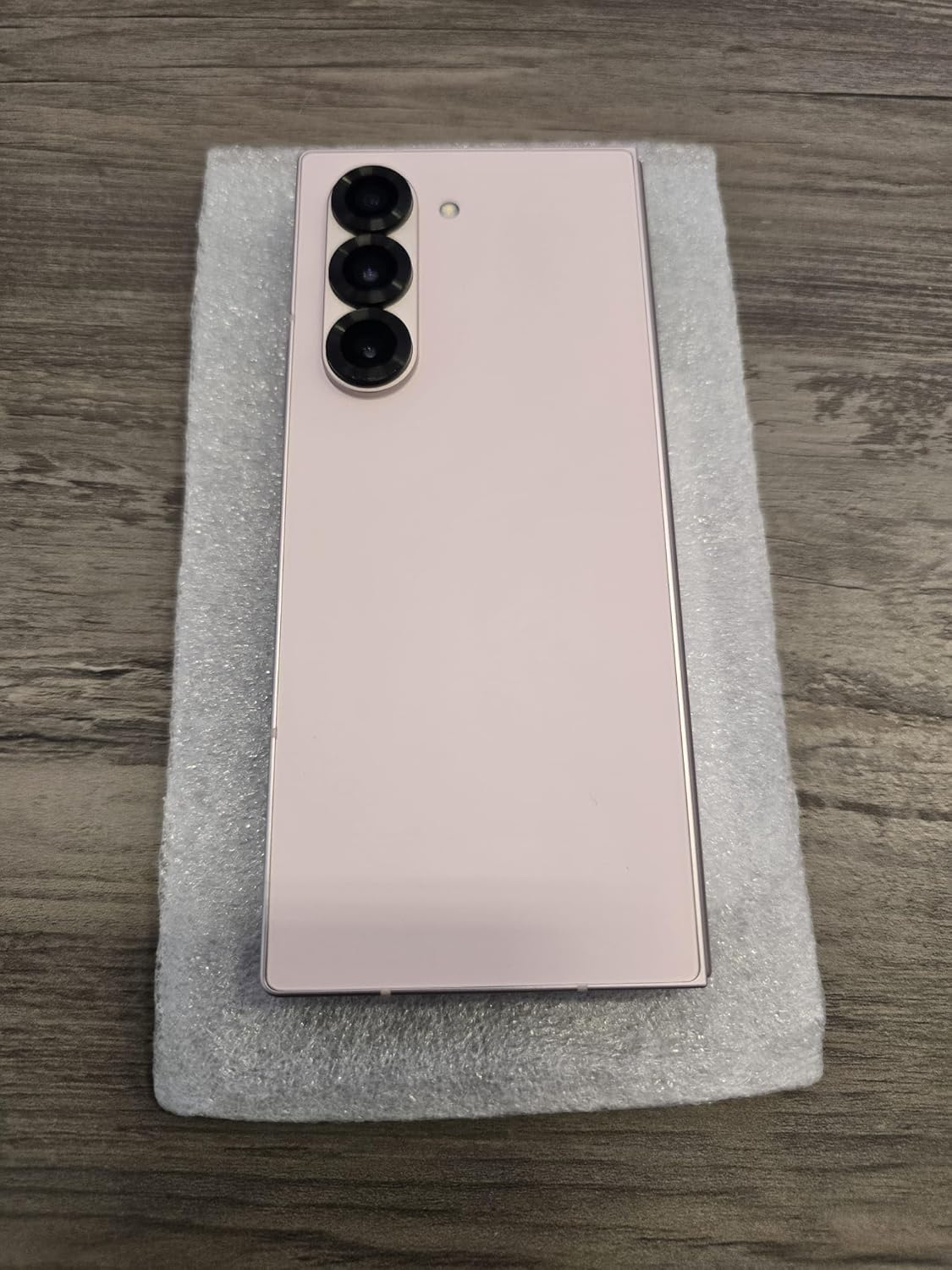 SAMSUNG Galaxy Z Fold 6 AI Cell Phone, 512GB, T-Mobile, Android, Circle to Search, Handsfree Live Interpreter, AI Photo Edits, Large Screen, 2024, Pink (Renewed)