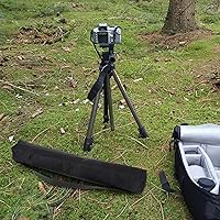 Vista 6 de 22.8in Light Stand Tripod Monopod Camera Case Black Carrying Case Bag with Strap for Studio Photographic Equipment