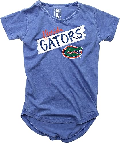 Miniatura 1 de Wes and Willy NCAA - Camiseta Burnout para niñas SS