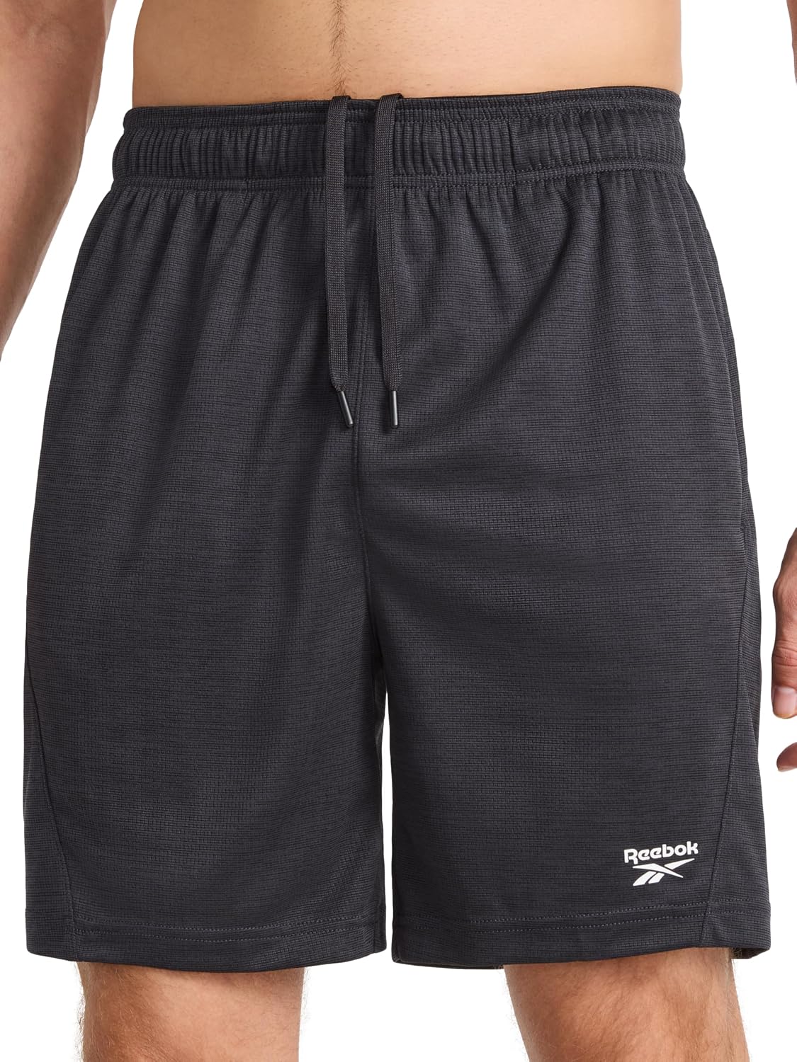 Reebok Men's Viper 2.0 7” Short, Standard Fit, Lightweight Poly Grid Mesh Fabric