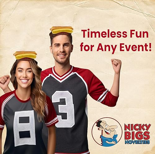 Miniatura 5 de Nicky Bigs Novelties Diadema con gorro de comida pequeña Accesorio de disfraz de vendedor Diadema divertida para adultos