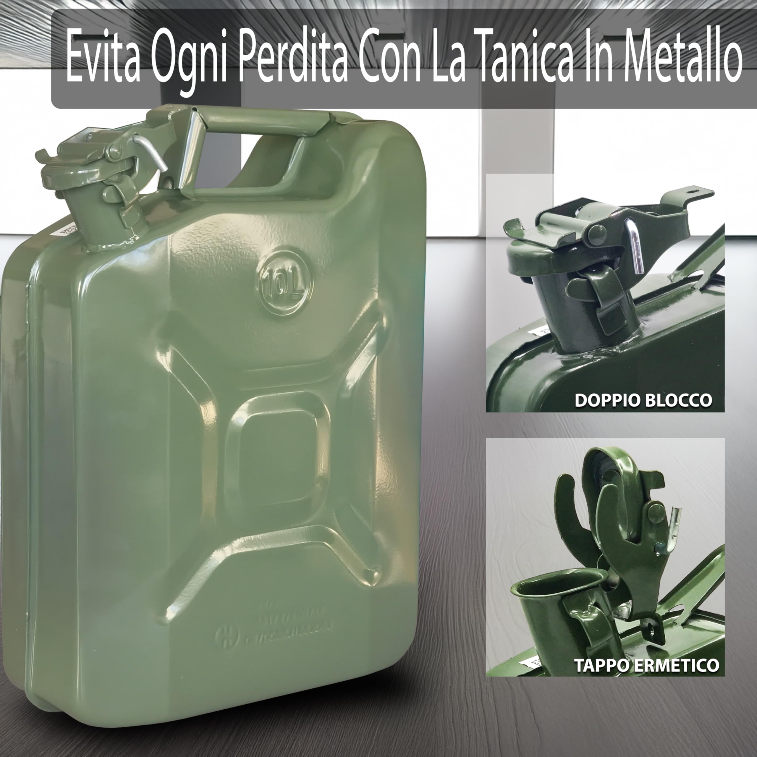 Cora 11231 Tanica Militare, 20 Litri, Omologata UN - Foto 4