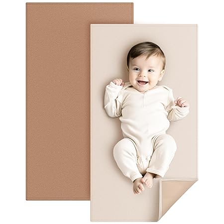 Konssy Faux Leather Baby Changing Pad