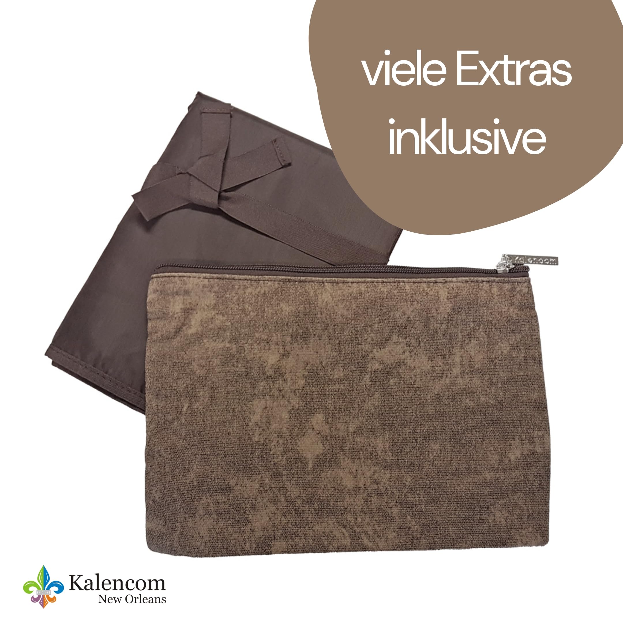 Kalencom Handtasche Umhängetasche stilvolle Baby Wickeltasche mit Wickelauflage, Aufbewahrungsbeutel, Isoliertaschen und Halterung für Kinderwagen für Mama & Papa Paris
