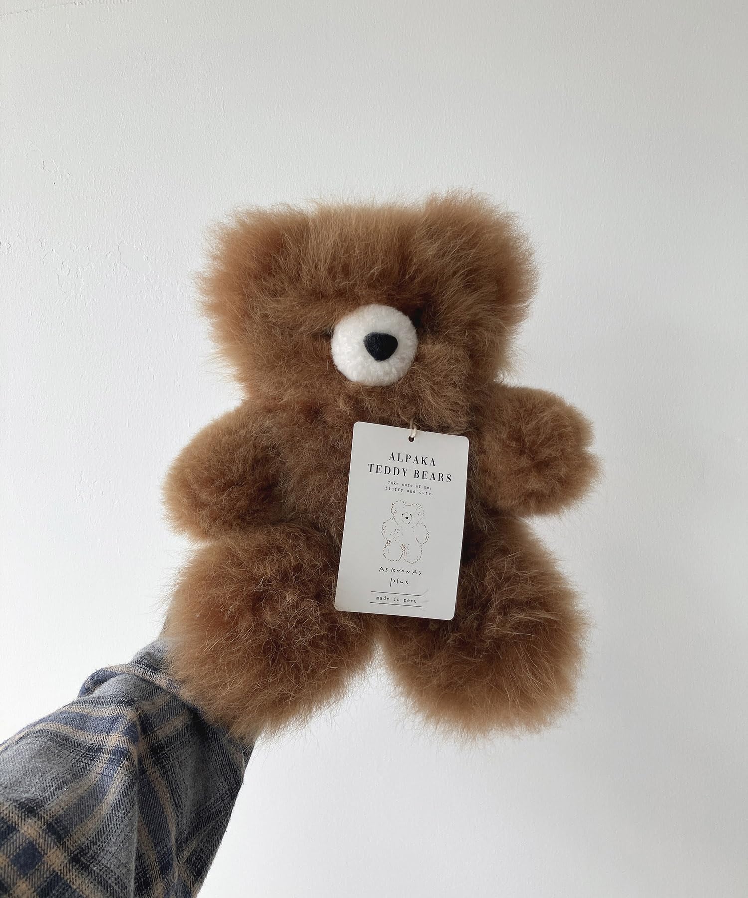 ケーセン社　限定300 ブラウンベアの子　樽付き　アルパカ Kosen 限定300 Brown Bear“Maika”。 | nicoﾌﾞﾛｸﾞ。