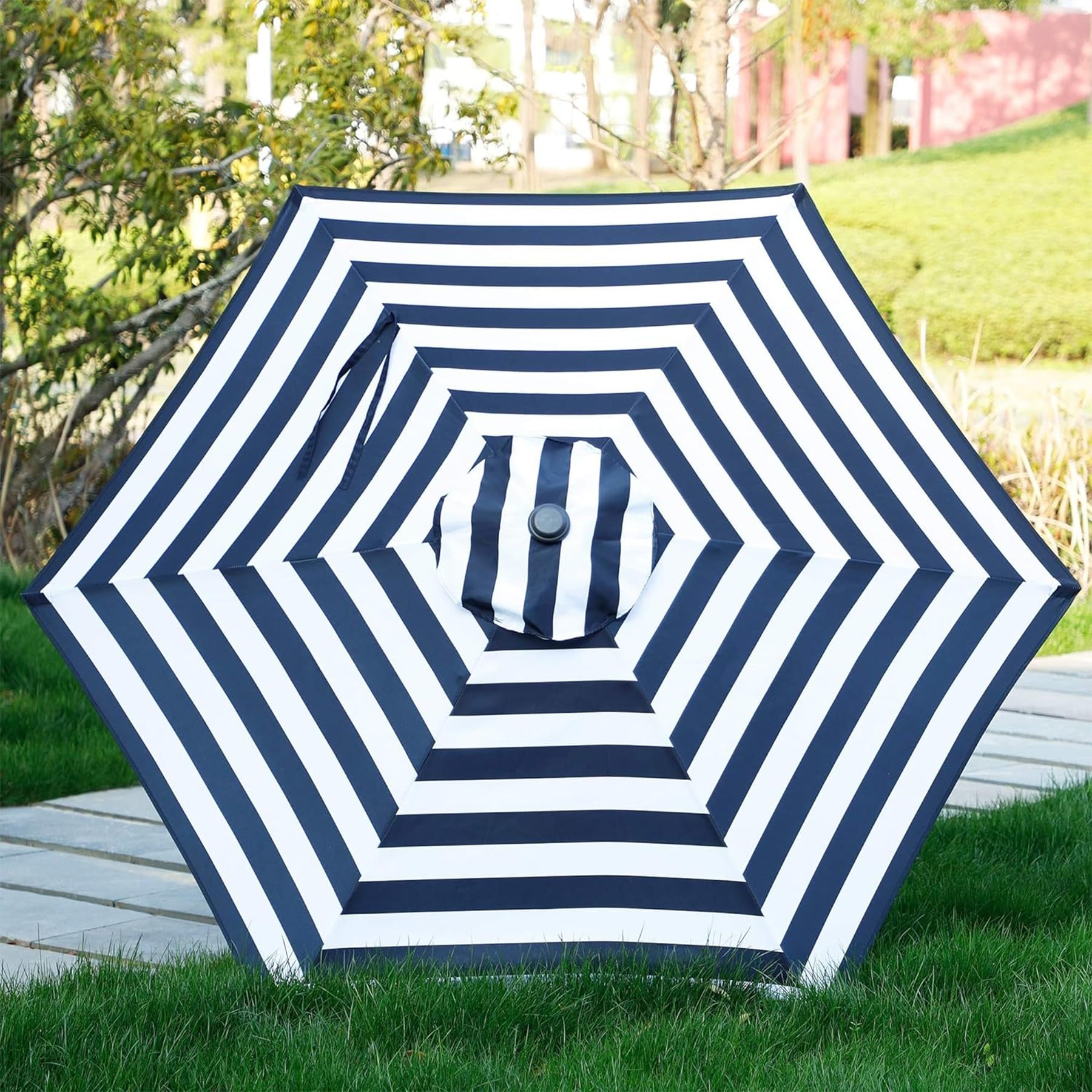 coral coast 8 x 11 ft aluminum rectangle patio umbrella allen + roth 8-ft Aluminum Gray Slide-tilt Cantilever Patio Umbrella with  Base in the Patio Umbrellas department at Lowes.com