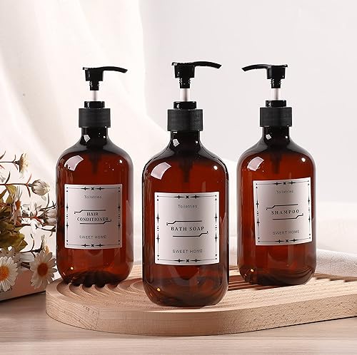 BQRIH Dispensador de champú y acondicionador, dispensador de champú de ducha 3 en 1, dispensador de champú de 3 cámaras sin taladro, dispensador de