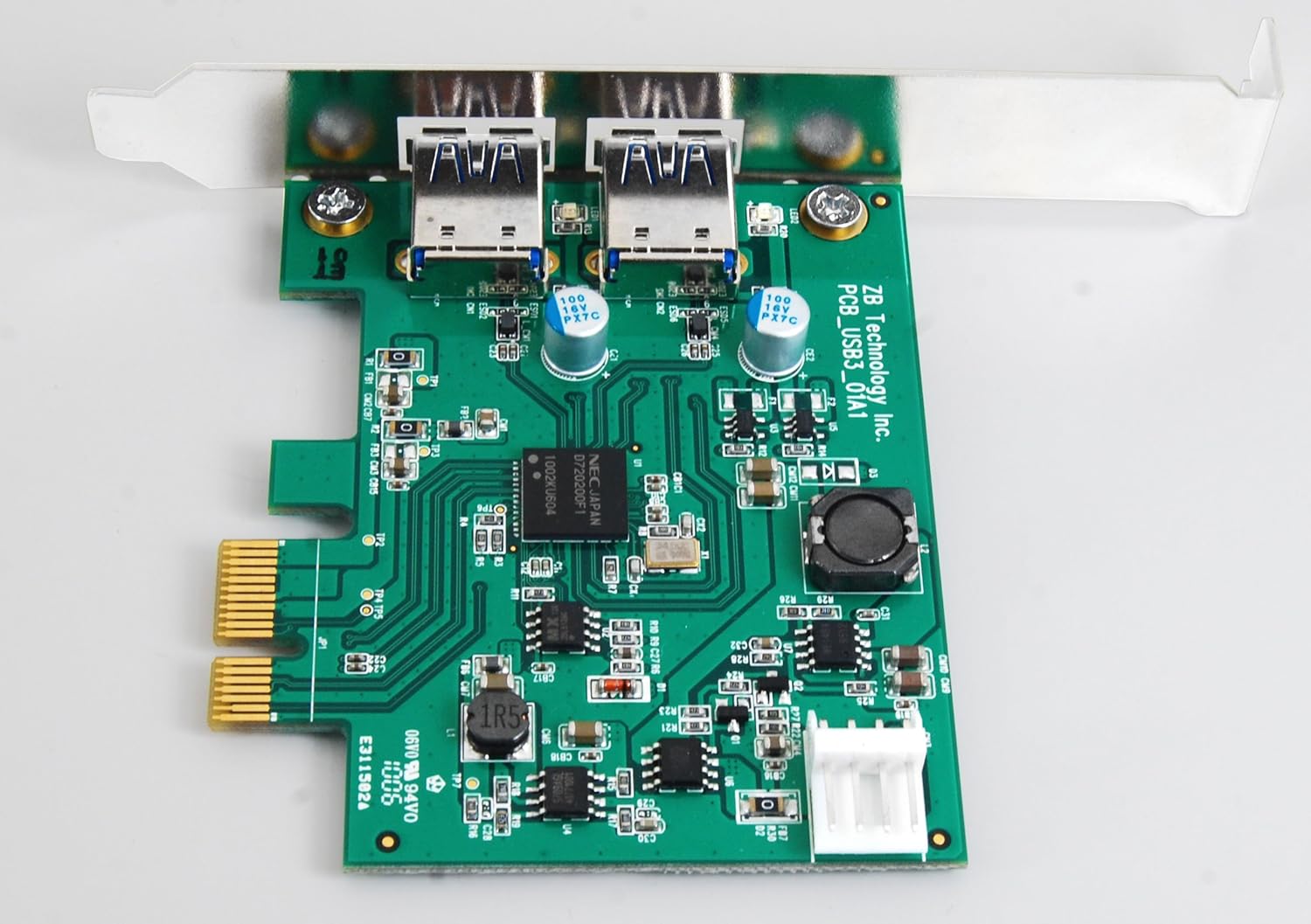 Cavalry Storage USB 3.0 PCI-E 2 Port USB Host Card