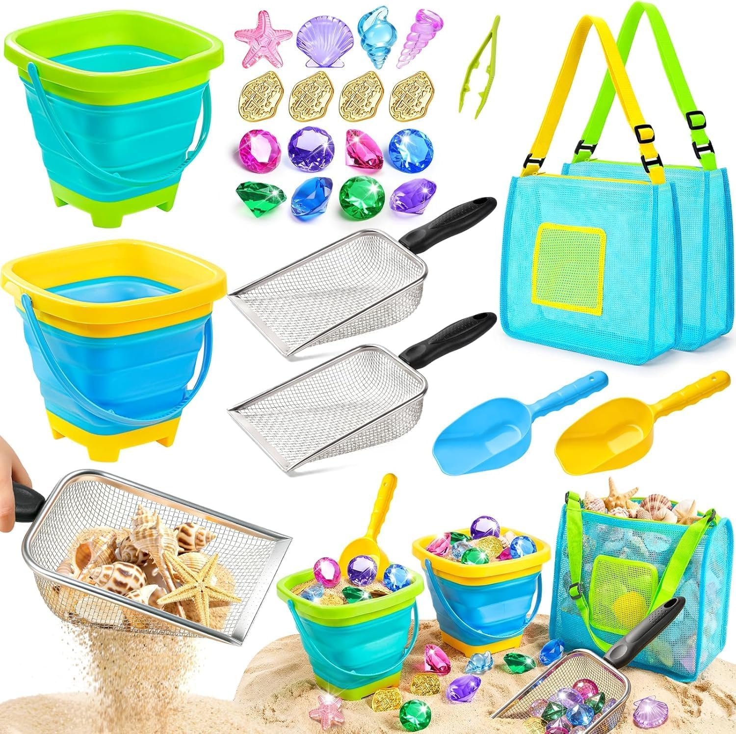 DISHIO Kids Diving Pool Toys Set Beach Toys