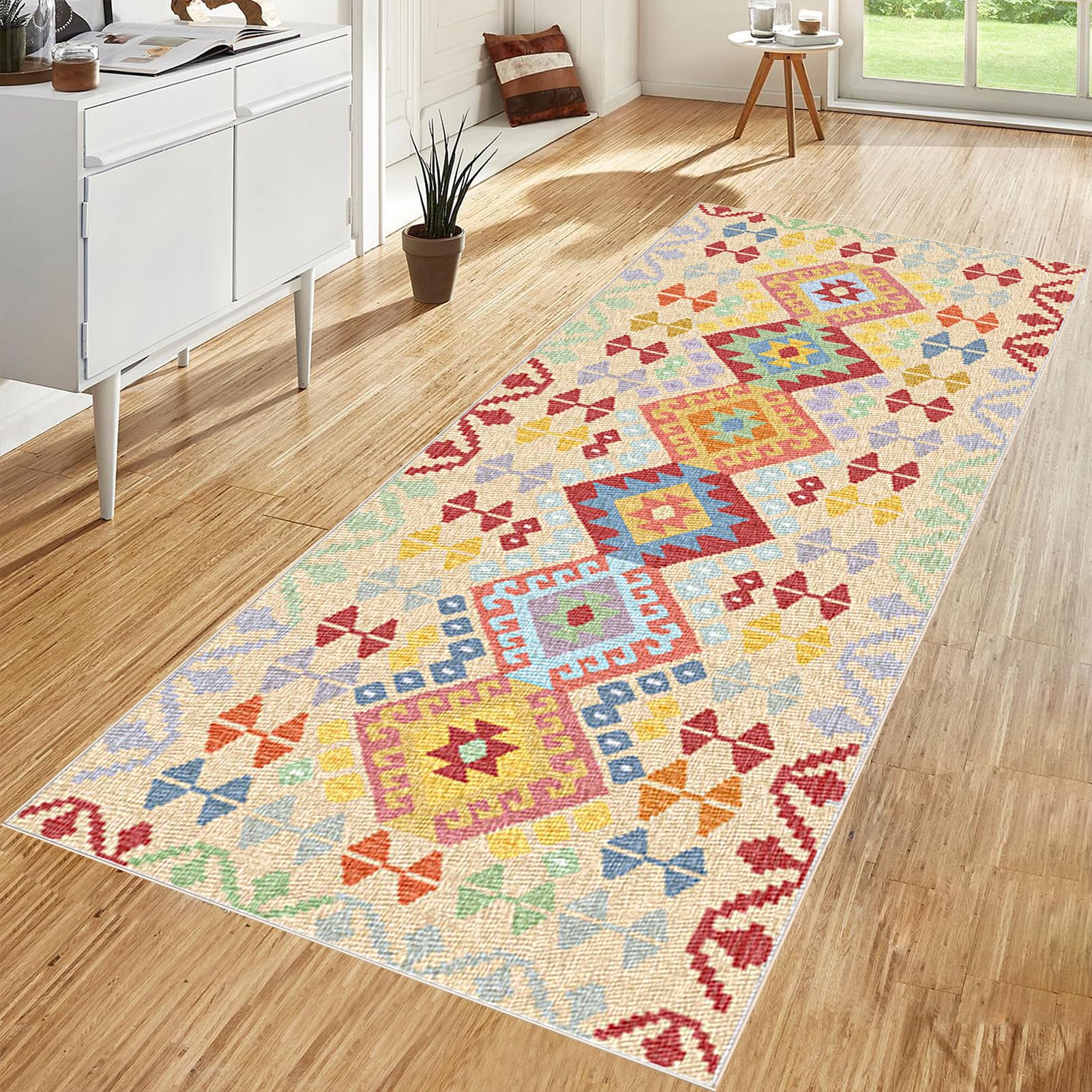 Tappeto Corridoio Lungo Tappeto Cucina Lavabile Tappeti Runner Passatoia Corridoio Antiscivolo Tappetini da Cucina 40 x 200 cm Tappetino per Pavimenti in Moquette Tappeto per Ingresso Lavanderia
