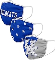 Vista 14 de FOCO - Cubrebocas universitario de la NCAA para adultos (unisex, 3 unidades)
