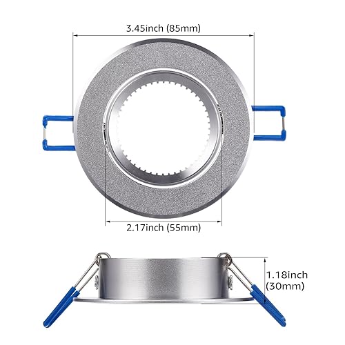 Miniatura 7 de TORCHSTAR Soporte de montaje para luz empotrada, soporte de bombilla para luces empotradas Kit para MR16, montaje de luz para proyector MR16 con