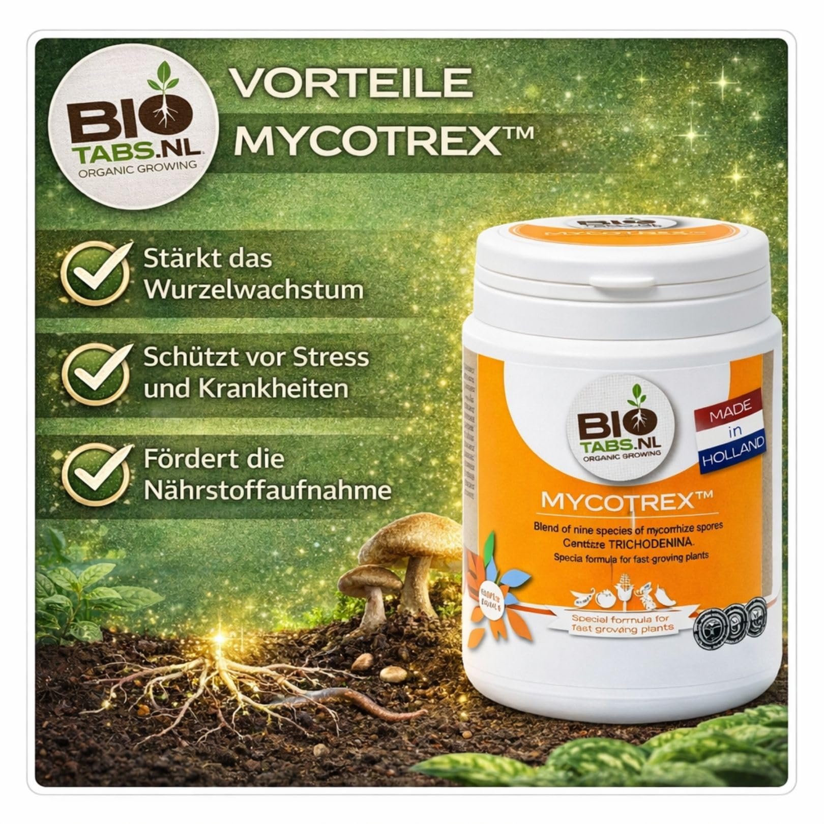 Weedness BioTabs Normal Starterpack - Naturdünger Grow Flüssig Bio Orchideen Bonsai Organische Dünger Set Kit