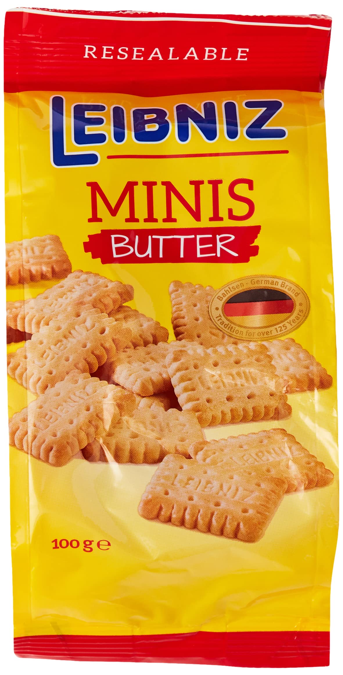 Bahlsen Leibniz Minis Butter Biscuit, 100g