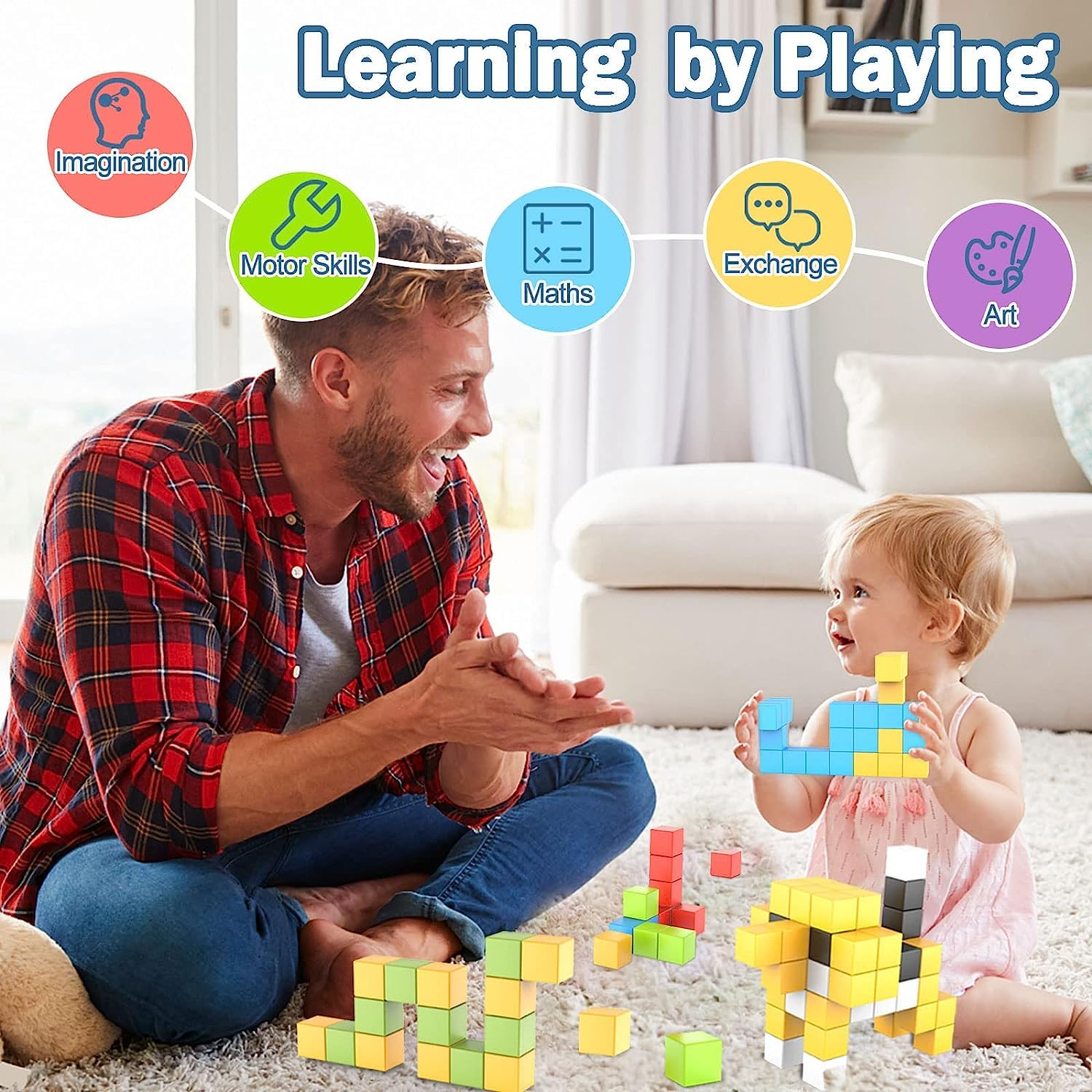 Arble Run – Bloques De Construcción Agnéticos Para Niños De 3 A 5