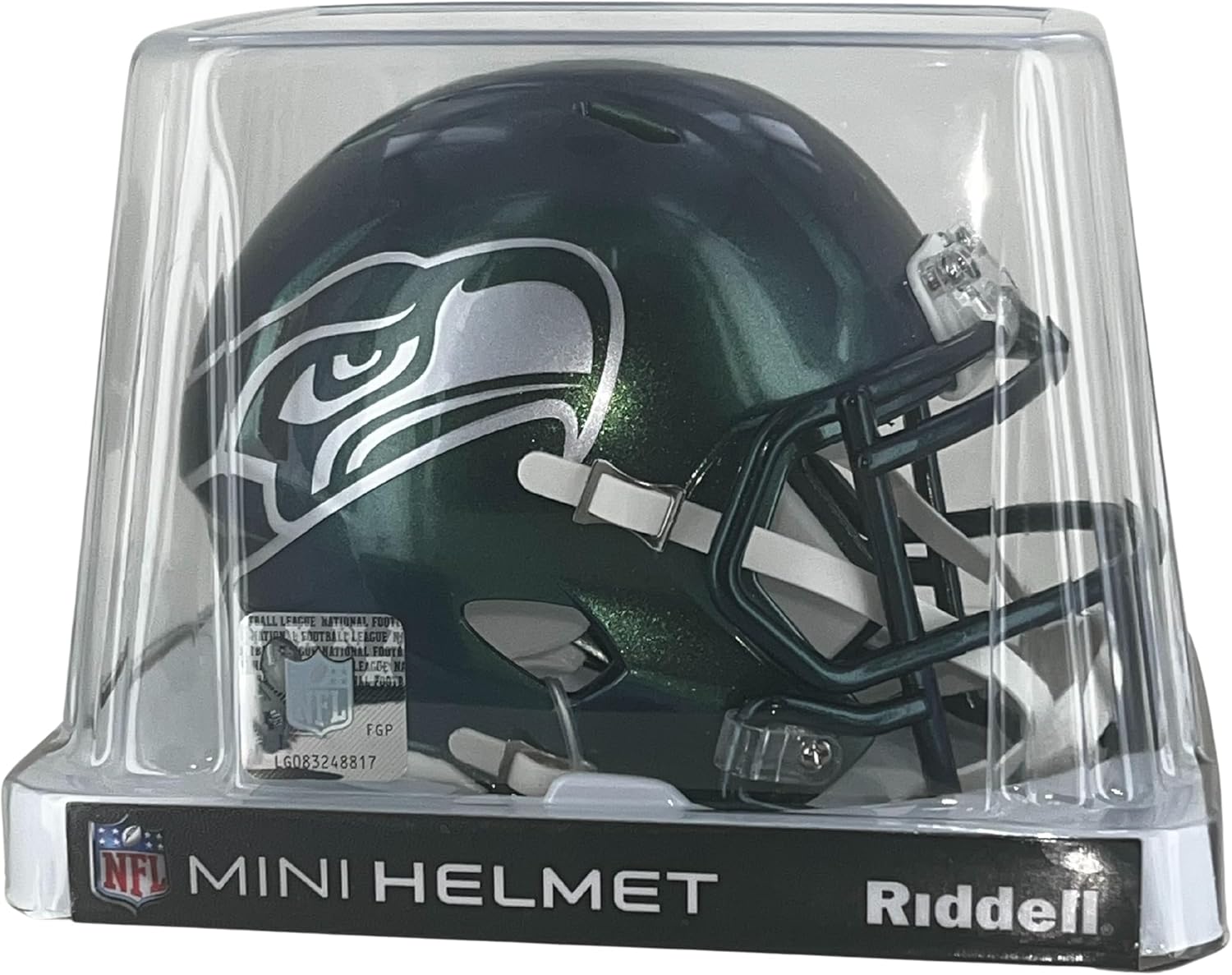 Seattle Seahawks Green 2025 Rivalries Revolution Speed Mini Football Helmet - New in Riddell Box