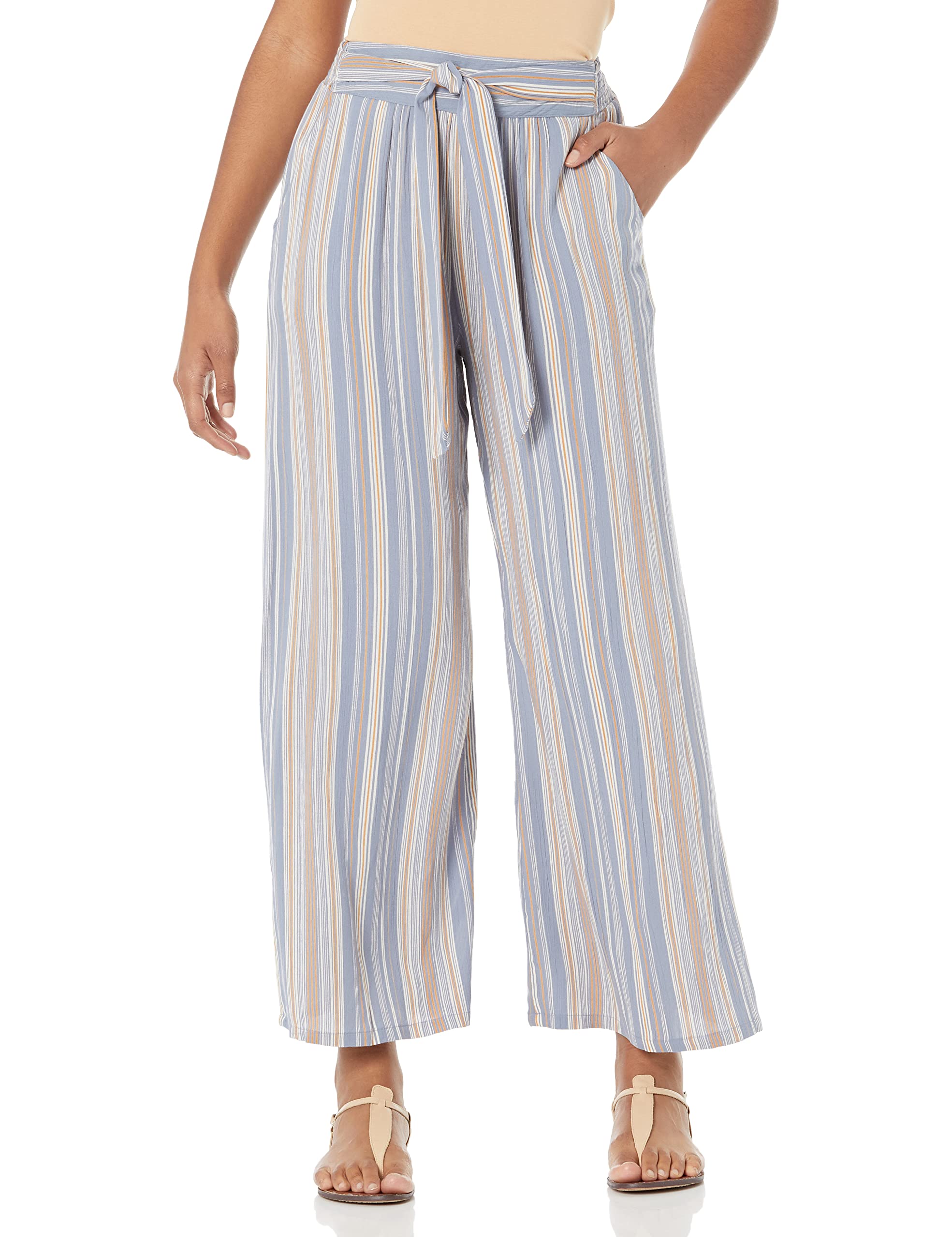 Angie Womens Wide Leg Pant
