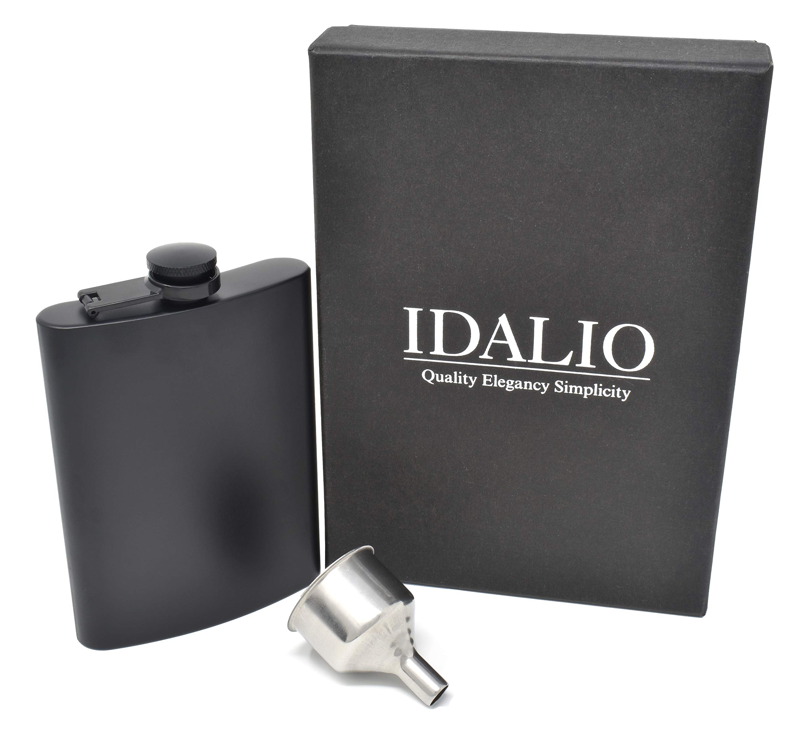 Fiaschetta In Acciaio Inox Da 236 Ml - Portatile, A Tenuta Stagna, Con Imbuto, Per Bevande E Liquori